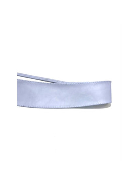Ceinture souple large cuir à nouer