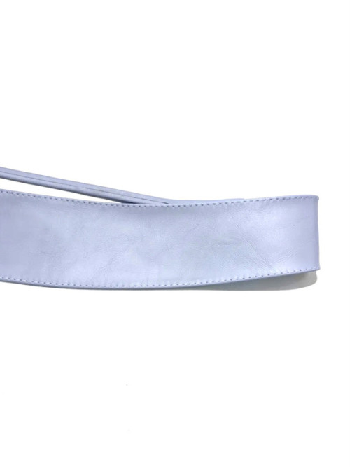 Ceinture souple large cuir à nouer Ceinture souple large cuir à nouer