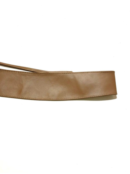 Ceinture souple large cuir à nouer Ceinture souple large cuir à nouer