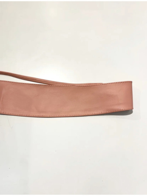 Ceinture souple large cuir à nouer Ceinture souple large cuir à nouer