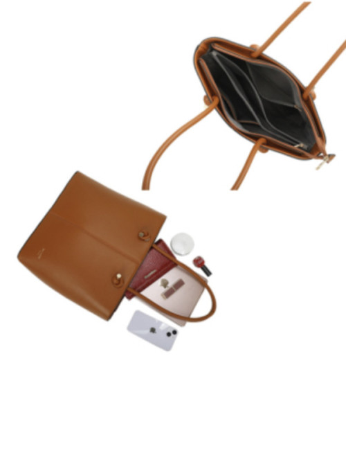 Sac à main bandoulière en cuir vegan Sac à main bandoulière en cuir vegan