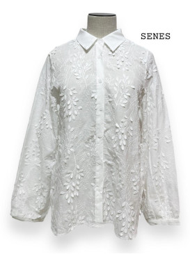 Chemise manches longues en...