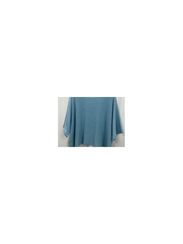 Pull crop manches larges sans laine