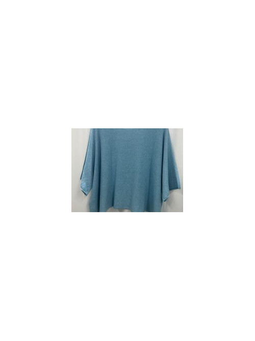 Pull Femme Crop Court Manches Larges Sans laine.