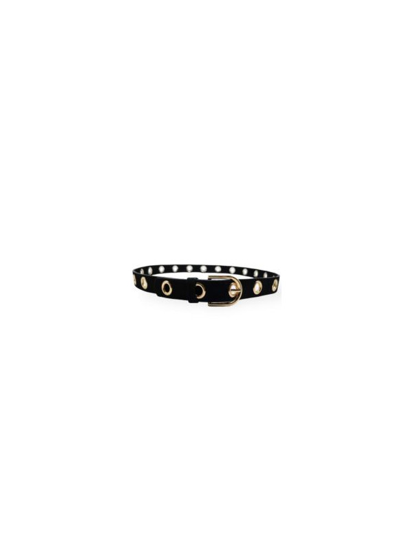 Ceinture avec oeillets dorés