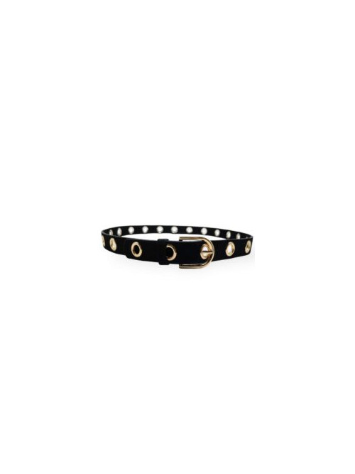 Ceinture avec oeillets dorés