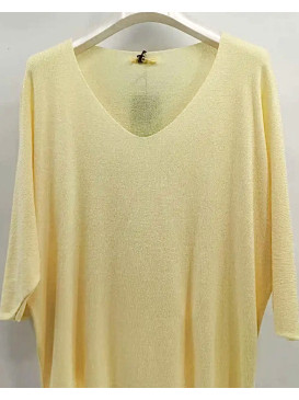 Pull fin col arrondi...