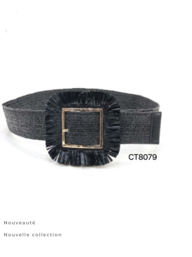 Ceinture élastiquée boucle...