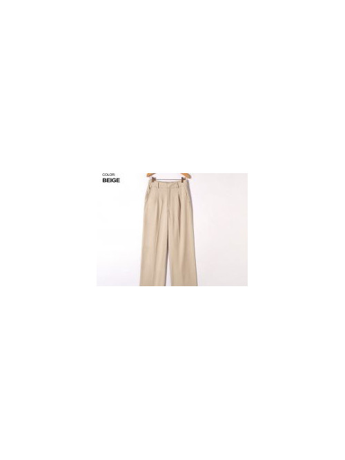Pantalon flare à pinces