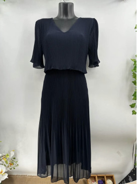 Robe longue plissée effet...