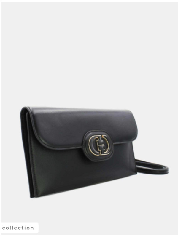 Pochette élégante à anse amovible