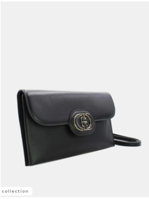Pochette élégante à anse amovible