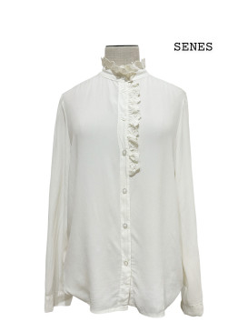 Chemise col droit et patte...