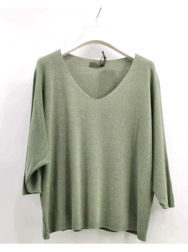 Pull fin col arrondi...