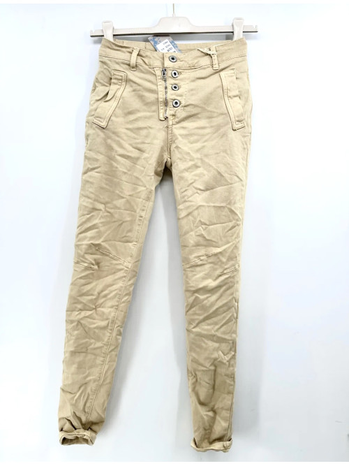 Jean zip et boutons Melly & Co