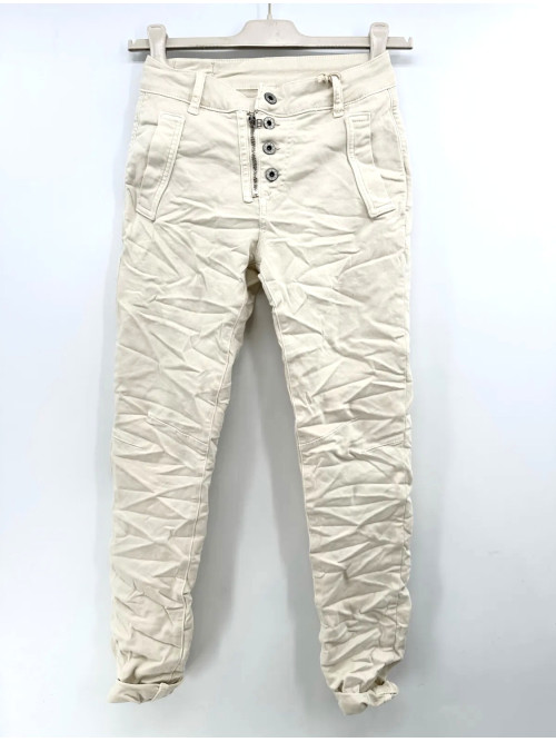 Jean zip et boutons Melly & Co