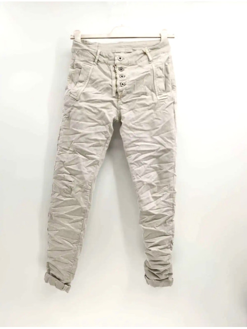 Jean zip et boutons Melly & Co