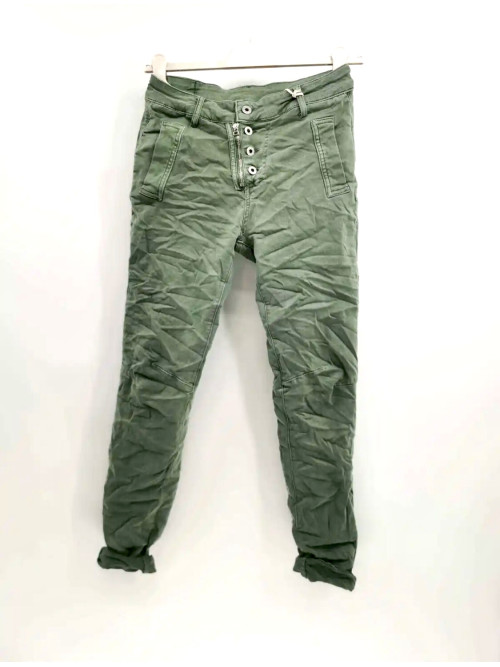Jean zip et boutons Melly & Co