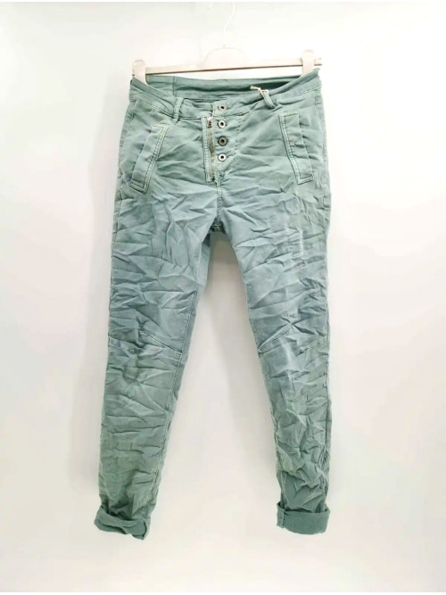 Jean zip et boutons Melly & Co
