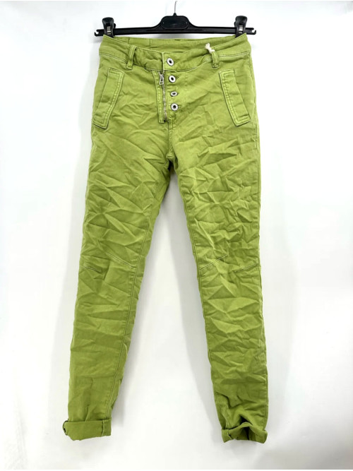 Jean zip et boutons Melly & Co
