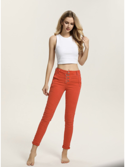 Jean zip et boutons Melly & Co