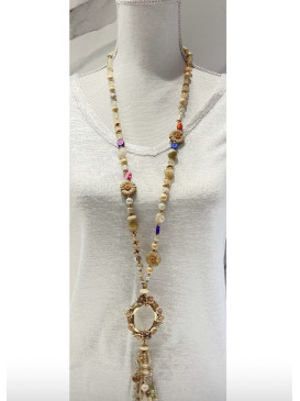 Collier fantaisie avec...