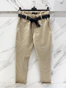 Pantalon slim à taille...