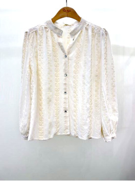 Chemise manches longues col...