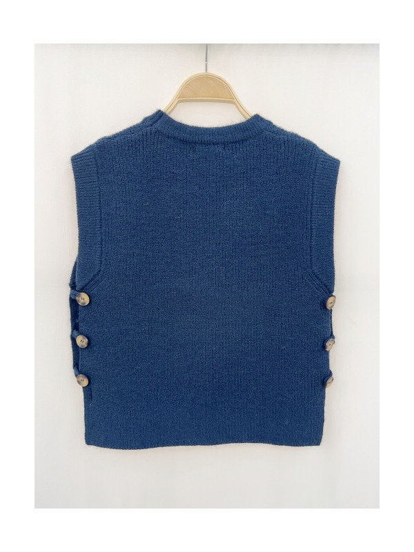 Pull col rond sans manches It Hippie