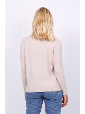 Pull col rond manches...
