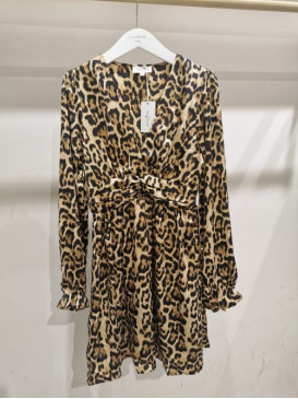 Robe courte manches longues...