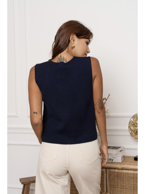 Gilet barman sans manche Kilky