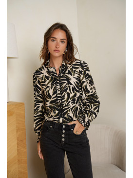 Chemise manches longues col...
