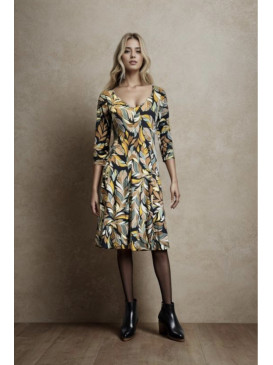 Robe courte imprimée...