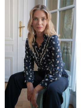 Chemise manches longues...