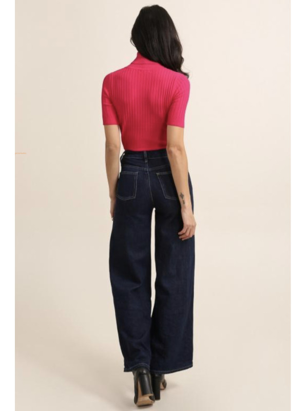 Jeans brut wide leg
