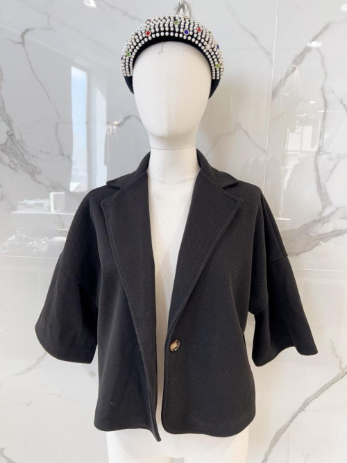 Veste paletot manches kimono