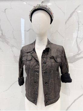 Veste courte enduite