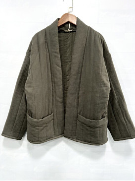 Veste kimono bord à bord...