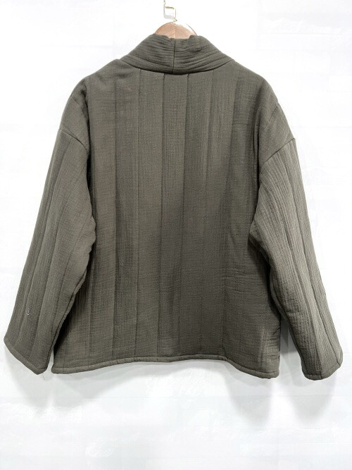 Veste kimono bord à bord matelassée