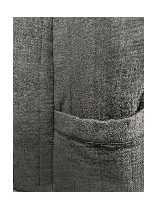 Veste kimono bord à bord matelassée