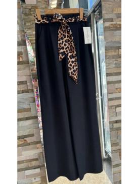 Pantalon large et fluide -...