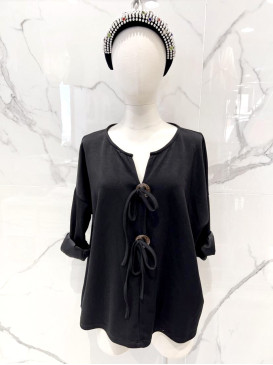 Top oversized col tunisien...
