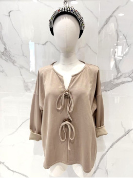 Top oversized col tunisien...