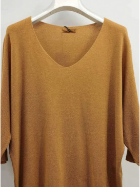 Pull fin col arrondi...