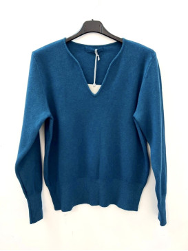 Pull court col tunisien -...