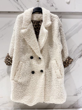 Manteau longueur midi en...