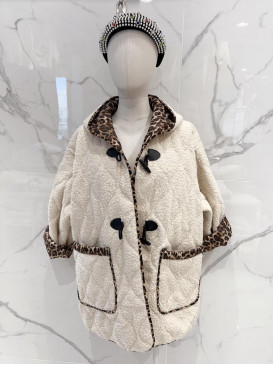 Manteau duffle coat en...