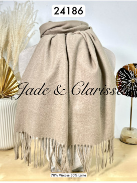 Écharpe unie - Taupe
