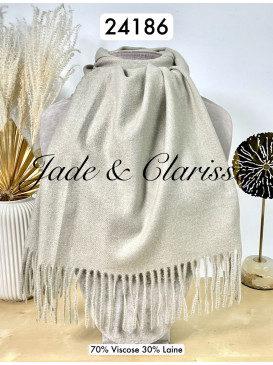 Écharpe unie - Beige